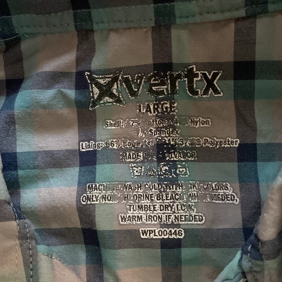 Men’s LARGE VERTEX pull over / button down- concealment shirt - Picture 4 of 4